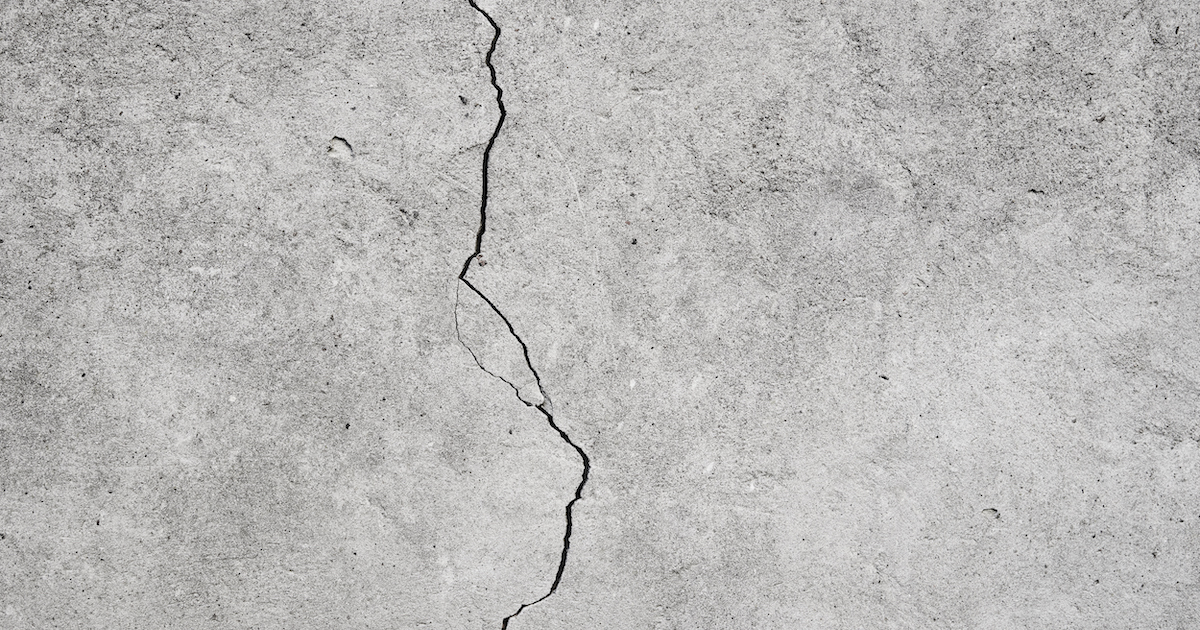 Concrete crack